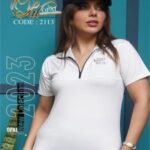 تیشرت نیم زیپ ورزشی زنانه - سفید