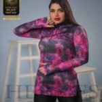 بلوز  فینگردار سایزبزرگ زنانه - 1525