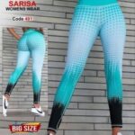 لگ ورزشی طرح دار زنانه سایزبزرگ - 491