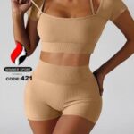 ست  کراپ شلوارک - %da%a9%d8%b1%d9%85