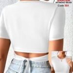 نیمتنه کراپ ورزشی زنانه - %d8%b3%d9%81%db%8c%d8%af