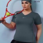 تیشرت ورزشی زنانه باهدبند سایزبزرگ - %d8%b7%d9%88%d8%b3%db%8c-%d8%aa%db%8c%d8%b1%d9%87