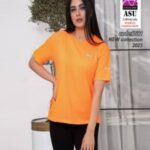 تیشرت ورزشی نایک  زنانه - orange