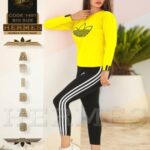 ست تیشرت شلوار آستین بلند سایزبزرگ زنانه - %d8%b2%d8%b1%d8%af