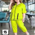 ست شلوارک و سویشرت آستین کوتاه - %d8%b3%d8%a8%d8%b2-%d8%b1%d9%88%d8%b4%d9%86