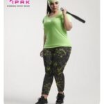 ست ورزشی باهدبند سایزبزرگ  - green