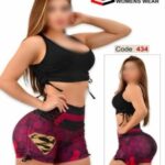 ست نیم تنه شورت گت دار - 434