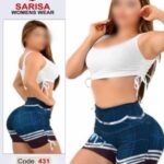 ست نیم تنه شورت گت دار - 431