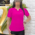 تیشرت نایک زنانه - سرخابی
