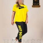 ست تیشرت شلوار ورزشی نایک زنانه سایز بزرگ - %d8%b2%d8%b1%d8%af