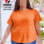 تیشرت تک ورزشی - orange
