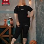 ست تیشرت شلوار ورزشی سایزبزرگ - 3128-5