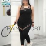 ست تاپ و شلوار ورزشی زنانه سایز بزرگ  - 3785-1