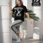 تیشرت و شلوار نخ پنبه زنانه - %d9%85%d8%b4%da%a9%db%8c