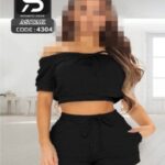 ست نیم تنه وشلوارک پنبه زنانه - %d9%85%d8%b4%da%a9%db%8c