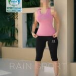 ست تاپ شلوارک ورزشی دخترانه زنانه - 3766-3
