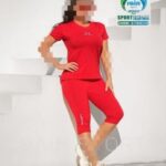  ست تیشرت و شلوارک ورزشی زنانه - 3760-10