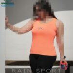 تاپ تک ورزشی سایز بزرگ  - orange