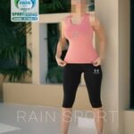 ست تاپ شلوارک ورزشی دخترانه زنانه - 3766-10