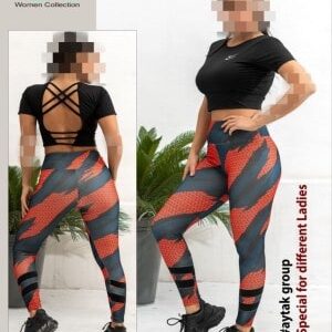 ست کراپ و لگ کمرپهن ورزشی زنانه