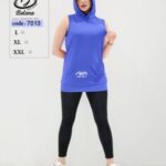 کاورکلاه دار جیب کانگورویی زنانه - blue