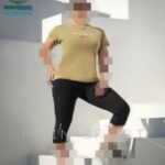 ست تیشرت شلوارک زنانه جنس پنبه لاکرا - %da%a9%d8%b1%d9%85