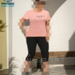 ست تیشرت شلوارک زنانه جنس پنبه لاکرا - %d8%b5%d9%88%d8%b1%d8%aa%db%8c