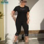 ست تیشرت شلوارک زنانه جنس پنبه لاکرا - %d9%85%d8%b4%da%a9%db%8c