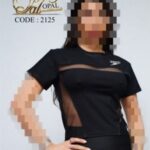 کراپ توردار ورزشی زنانه - 1