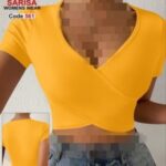 نیمتنه کراپ زنانه - %d8%b2%d8%b1%d8%af