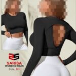نیم تنه کراپ تک آستین ساده زنانه - %d9%85%d8%b4%da%a9%db%8c