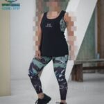ست سه تیکه نیم تنه کاور شلوار ورزشی زنانه - 3