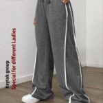 شلوار بگ ورزشی زنانه دونایک ملانژ پنبه - 0372