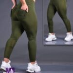 لگ زنانه پشت چیندار - green