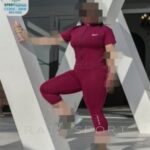 ست ورزشی تیشرت زیپدار و لگ زنانه - %d8%b2%d8%b1%d8%b4%da%a9%db%8c