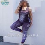 تاپ و لگ ورزشی سایز بزرگ زنانه - 2