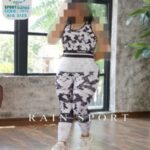 تاپ و لگ ورزشی سایز بزرگ زنانه - 3