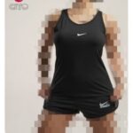 ست تاپ شورتک ورزشی زنانه دخترانه نایک - %d9%85%d8%b4%da%a9%db%8c - l