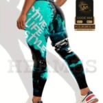 لگ طرح دار  ورزشی زنانه دوخت سیملسی ژورس  - 9 - l
