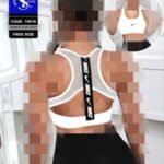 نیم تنه کش دار توردار ورزشی زنانه - %d8%b3%d9%81%db%8c%d8%af