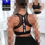 نیم تنه کش دار توردار ورزشی زنانه - %d9%85%d8%b4%da%a9%db%8c