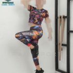 ست کراپ و لگ طرحدار ورزشی دخترانه زنانه - 4