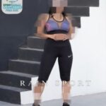 ست نیم تنه و شلوارک ورزشی زنانه - 2