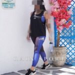 ست سه تیکه ورزشی نیم تنه لگ کاور زنانه - 1