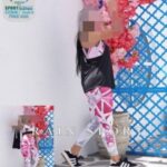 ست سه تیکه ورزشی نیم تنه لگ کاور زنانه - 6