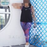 ست سه تیکه ورزشی نیم تنه لگ کاور زنانه - 7