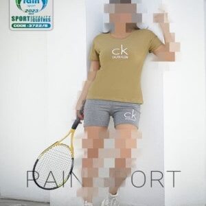 ست تیشرت شورتک ورزشی  دخترانه نخ پنبه لاکرا