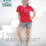 ست تیشرت شورتک ورزشی  دخترانه نخ پنبه لاکرا - red