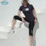 تیشرت شلوارک نخ پنبه ورزشی زنانه - %d8%a8%d8%a7%d8%af%d9%85%d8%ac%d9%88%d9%86%db%8c