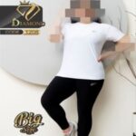 ست تیشرت و شلوار کمر گنی ورزشی زنانه سایز بزرگ - %d8%b3%d9%81%db%8c%d8%af